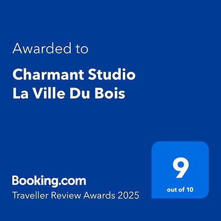 Charmant Studio La Ville Du Bois Kültér fotó